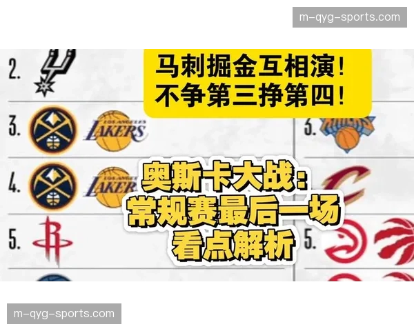 掘金战略性选择对手 收官战轮休主力仍胜马刺锁定第三